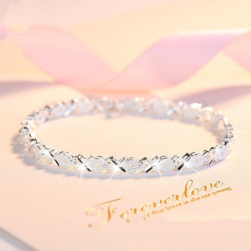 Náramek Love New Fashion 925 Sterling Silver pro ženy